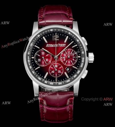 1:1 Super Clone Audemars Piguet Code 11.59 Purple Dial Stainless steel Watches 41mm